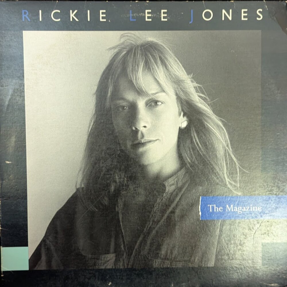 Rickie Lee jones The Magazine Vintage VTG record album LP Warner Bros 1984